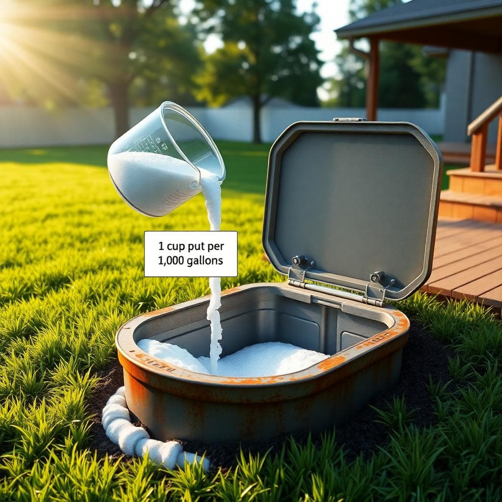 Baking Soda Septic Tank Treatment