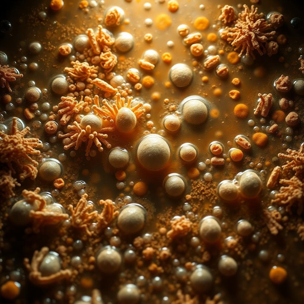 septic tank bacteria colonies