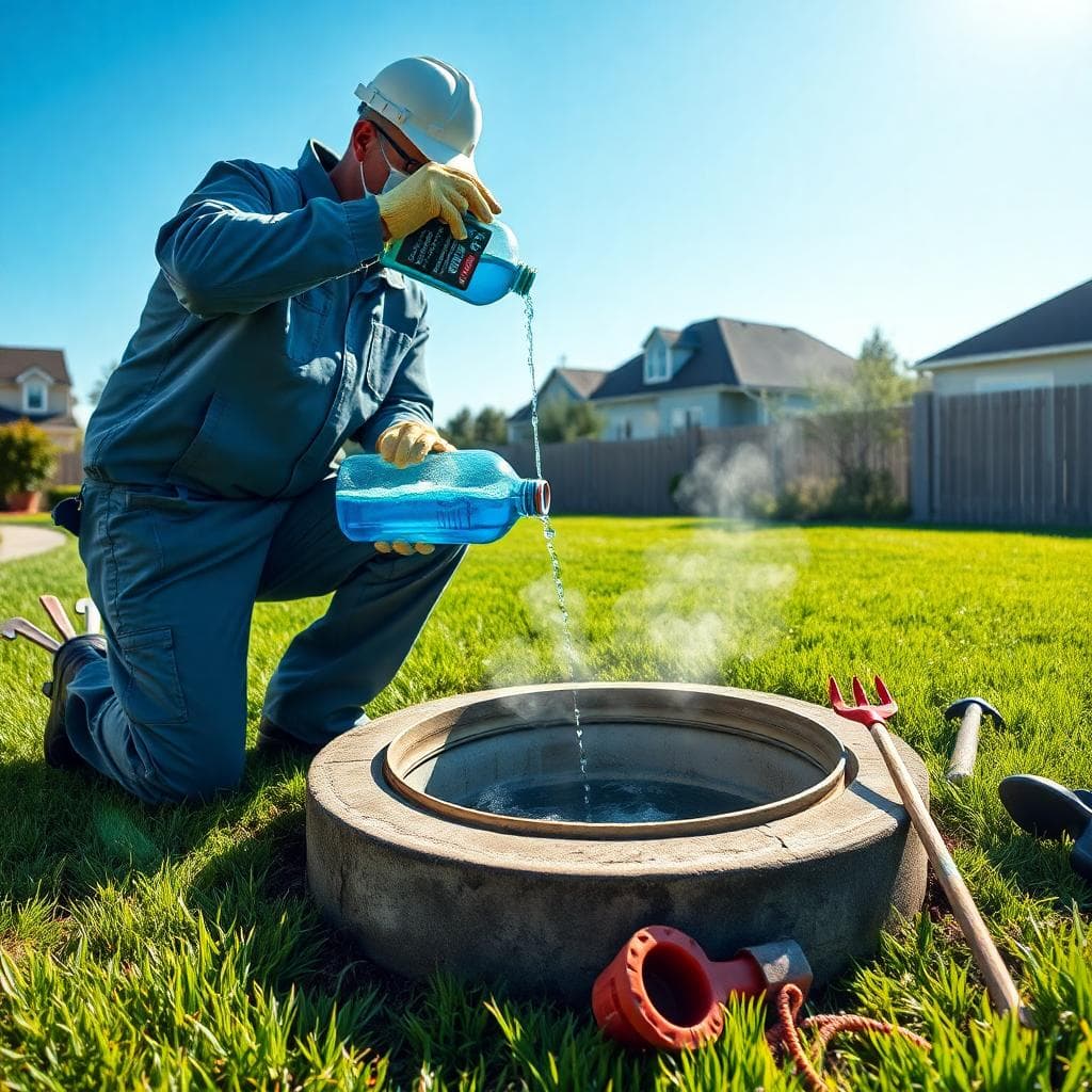 septic tank odour treatment