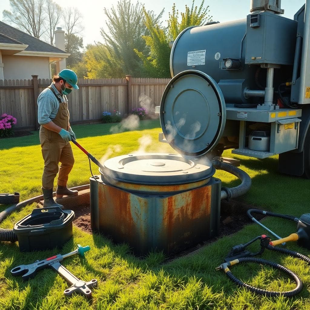 Septic Tank Cleaning