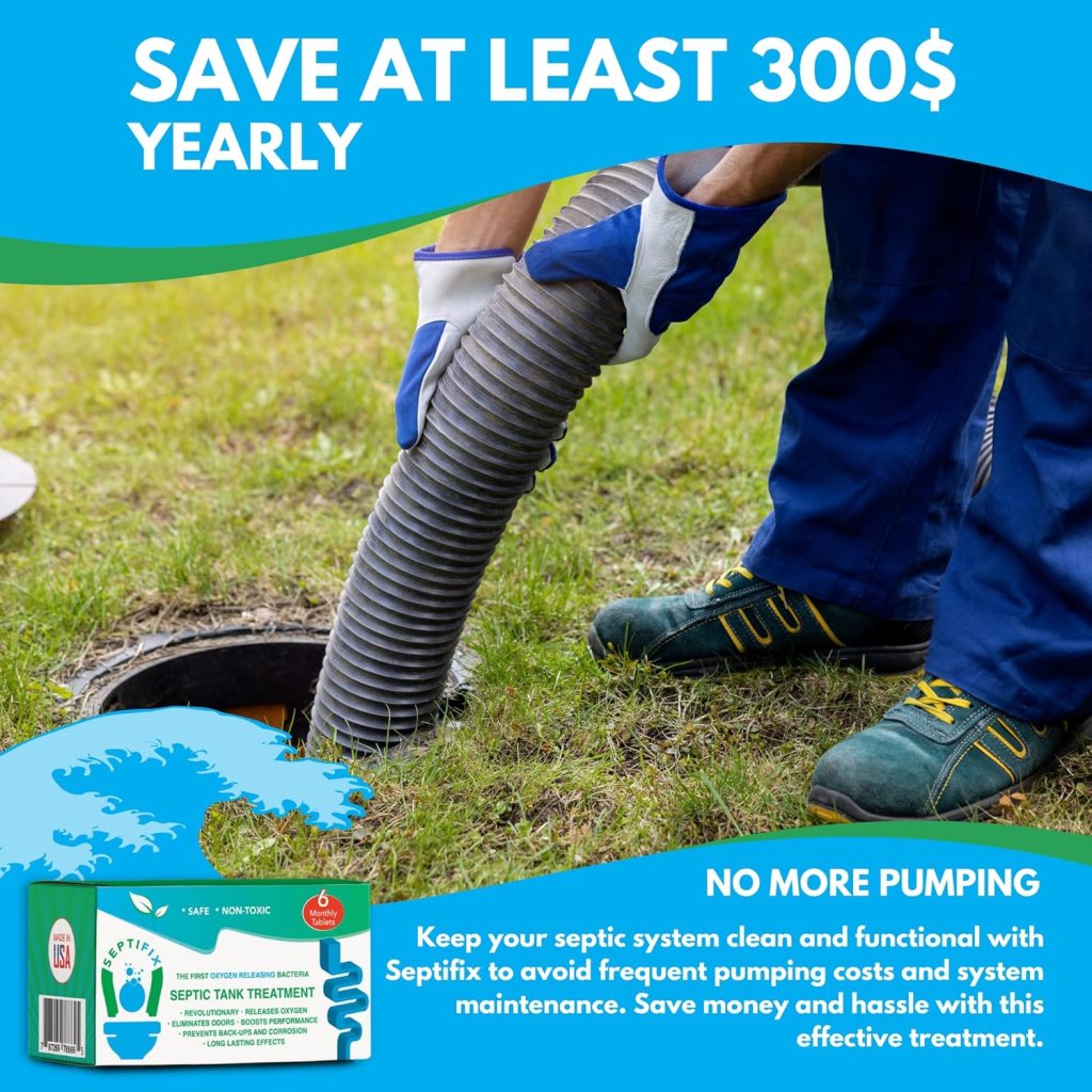 Check out Septifix tablets. They release oxygen to clean your septic tank and stop odors fast.