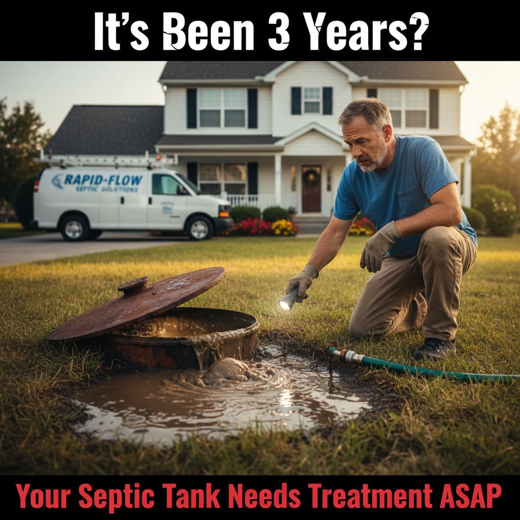 Septic Tank Needs Treatment