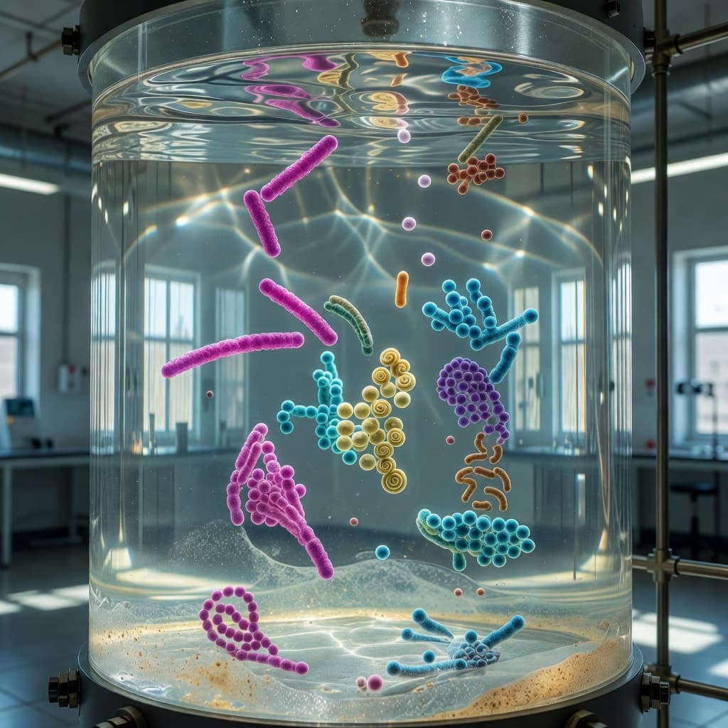Why bacteria inside the tank