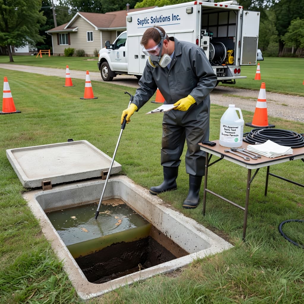 How to Dissolve Septic Tank Sludge Safely