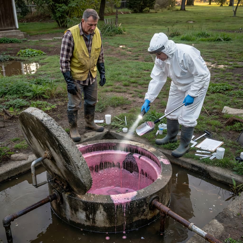 Is Pink Slime Really Coming From the Septic Tank?
