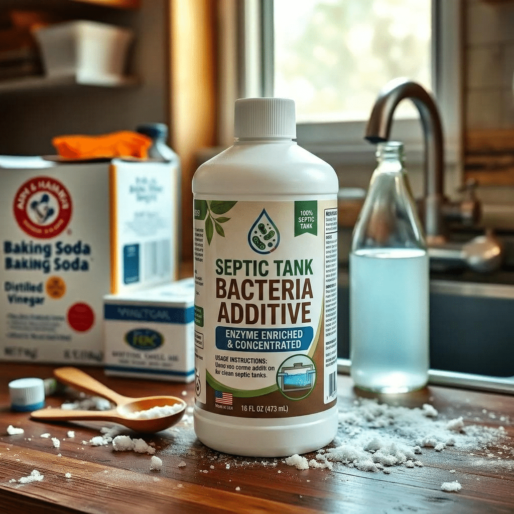 diy septic tank treatment bakin soda vinegar