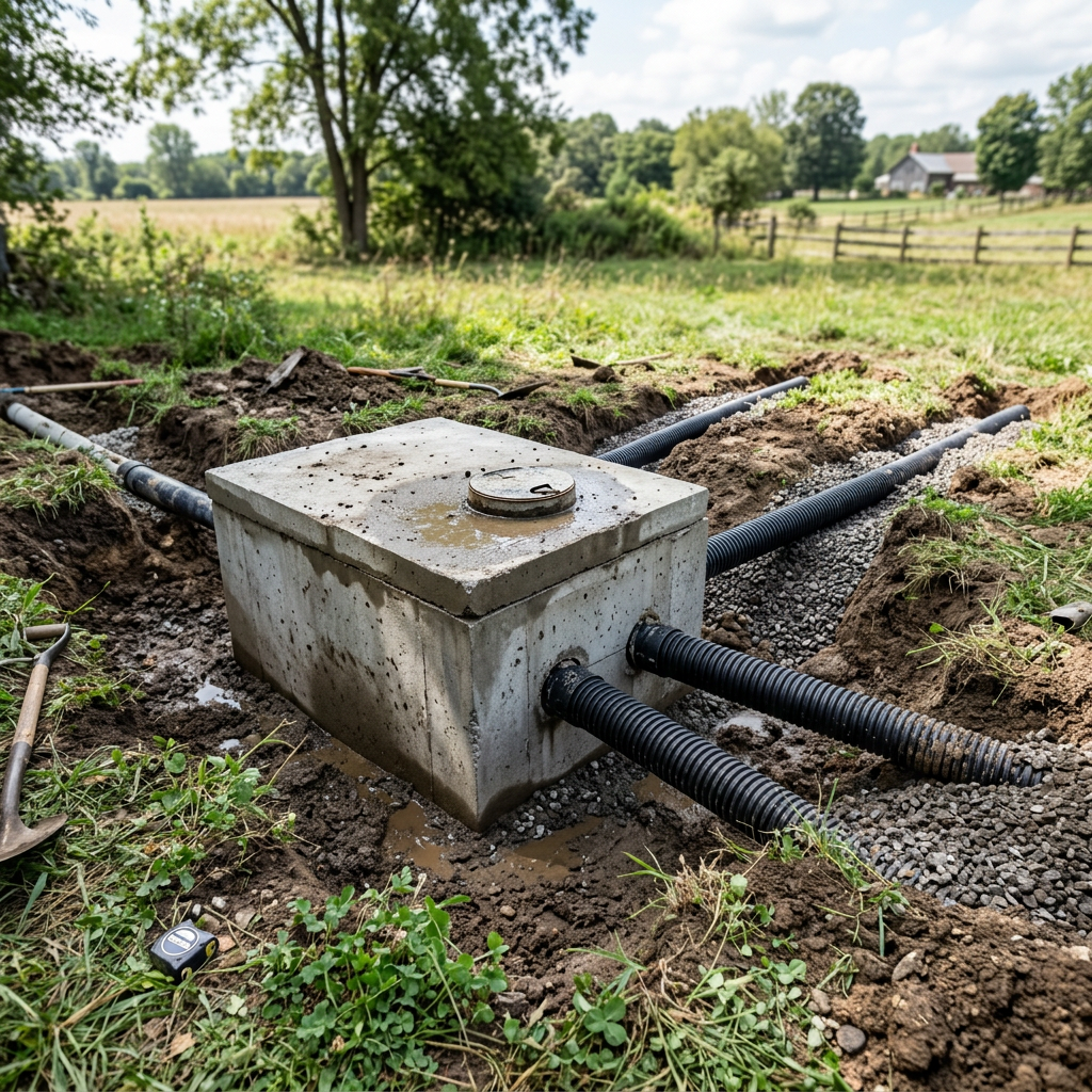 Septic Tank Distribution Box